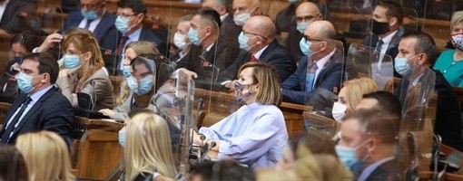 Usvojen Zakon o ministarstvima, poslanici u sredu o izboru Vlade