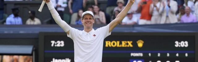 Italijan za istoriju! Siner je ovo uradio prvi put u prvom finalu Vimbldona!