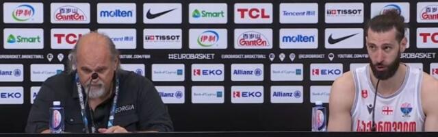 Džikić i Šengelija napravili šou na konferenciji