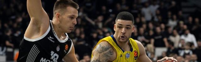 Makabi pogurao Partizan ka dnu: Tabela Evrolige posle poraza u Areni (FOTO)