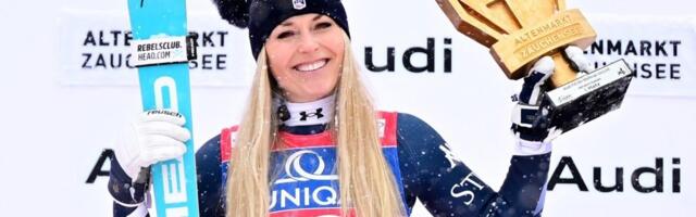 Lindzi Von pobednica spusta u Cauhenzeu