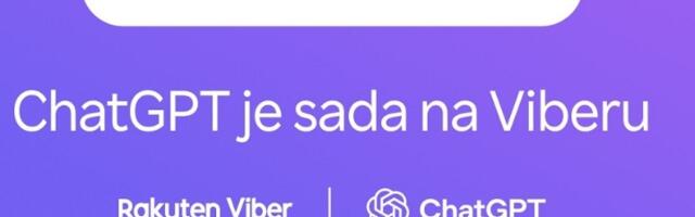ChatGPT od danas na Viberu!