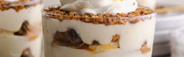 Tiramisu banana krem kolač je idealna poslastica za jesen