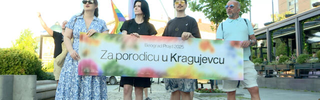 Prajd karavan u Kragujevcu (VIDEO)