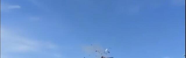 Sudar aviona u vazduhu na mitingu u Dalasu