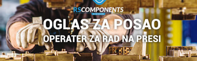 Raspisan konkurs za posao u Zrenjaninu: Traže se operateri za rad na presi