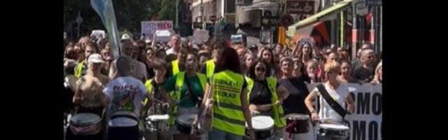 "Uhapsite Krička": Protest podrške studentkinji Nikolini (VIDEO)