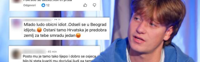 "Ne vraćaj se iz Srbije" Hrvati zatrpali Jakova Jozinovića zbog koncerata u Beogradu: "Voli 3 prsta, izdajica"