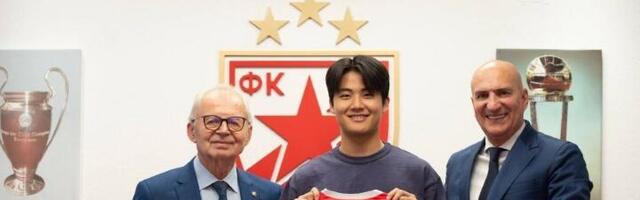 Korejac stigao u Zvezdu i uzeo Hvangov broj (FOTO)