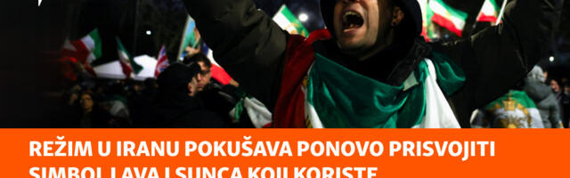 Režim u Iranu pokušava ponovo prisvojiti simbol Lava i Sunca koji koriste demonstranti