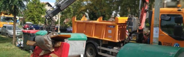 KABASTI OTPAD i GRAĐEVINSKI ŠUT pored kontejnera širom Kragujevca: JKP  Šumadija  uputilo APEL građanima