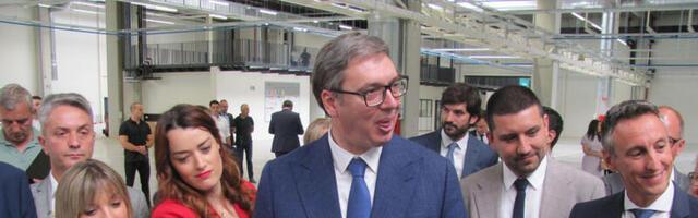 Valjevo: Vučić otvorio nemačku fabriku sanitarija