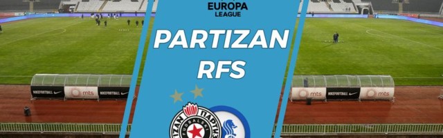 UŽIVO: Partizan - RFS 1:0 (0:0), Natho pogodio sa kreča!