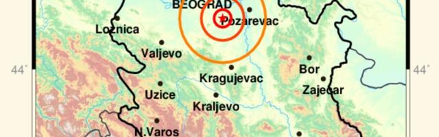 Zemljotres magnitude 3.4 registrovan u Mladenovcu