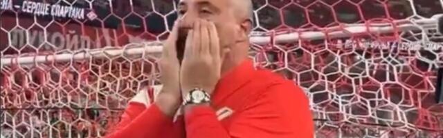 Navijači Spartaka rasplakali Stankovića (VIDEO)