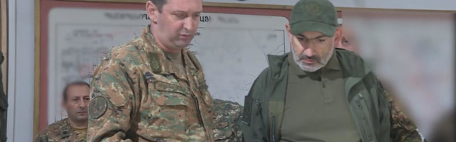 Sin jermenskog premijera ide na prvu liniju fronta