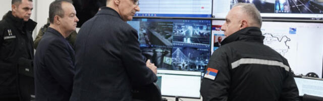 Мацут и Дачић посетили Сектор за ванредне ситуације