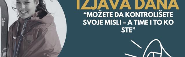 IZJAVA DANA: „Možete da kontrolišete svoje misli – a time i to ko ste“