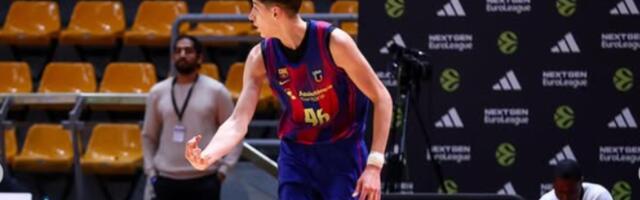 Mladi Srpski košarkaš doneo trofej Barseloni