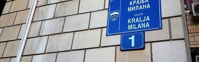 Bez vode Kralja Milana, deo gradskog šetališta i Ulica Vladimira Trajkovića