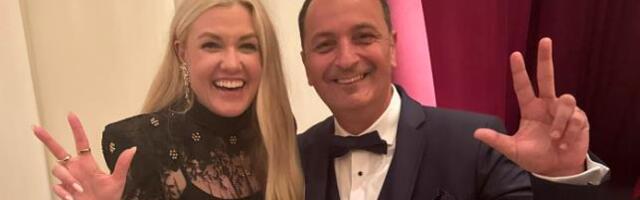 ERIKA POZDRAVLJA SRBE S TRI PRSTA! Udovica ubijenog Čarlija Kirka u društvu uspešnog Srbina iz Amerike! (FOTO)