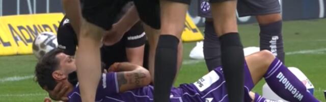 Stravične scene u Austriji: Dragović doživeo potres mozga nakon jezivog udarca (VIDEO)