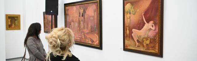 Od "Elizinog kraljevstva“ do "Božanske žene“: Magični svet Peđe Miloševića, otvorena izložba "Tragom Alefa“