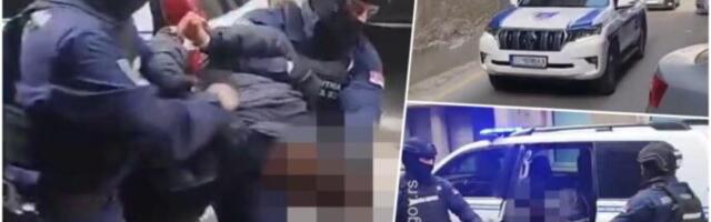Evo kako je uhapšen osumnjičeni za ubistvo u Jurija Gagarina: Policija objavila snimak! (VIDEO)