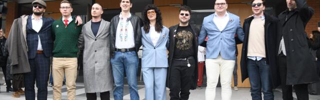 Studenti u nošnjama stigli na suđenje