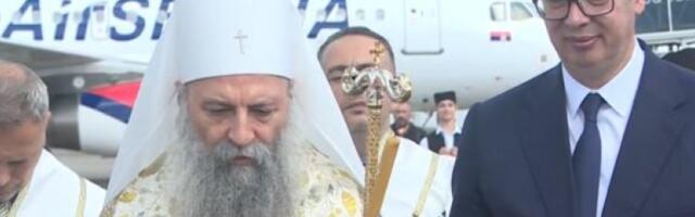 Чудесни појас Пресвете Богородице дочекан уз највише почасти