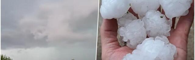 NEBO SE OTVORILO NAD SLOVENIJOM! Led od pet centimetara razarao Korušku, bujice potopile puteve, stižu dramatični snimci (VIDEO/FOTO)