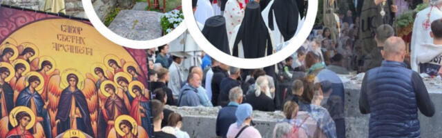 RELIGIJA.RS NA MANASTIRSKOJ SLAVI SVETIH ARHANGELA KOD PRIZRENA: Hiljade poklonika sabrale se na velikoj svetkovini na Kosovu i Metohiji (FOTO, VIDEO)