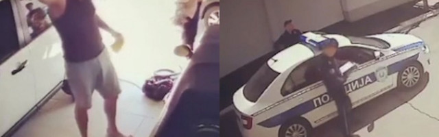 KOMŠIJE PRIJAVILE KOŠARKAŠA DA KRŠI POLICIJSKI ČAS Varda prao auto, policija ga opomenula - a onda se BAŠ IZNERVIRAO /VIDEO/