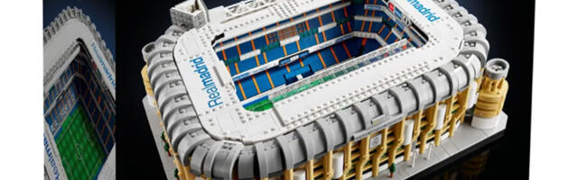 LEGO replika stadiona Real Madrida