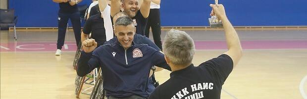 Košarkaški klub u kolicima Nais šampion Srbije