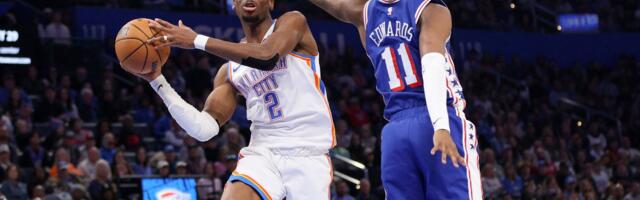 Oklahoma demonstrirala silu protiv Filadelfije, Tanderi slavili s "+25"!