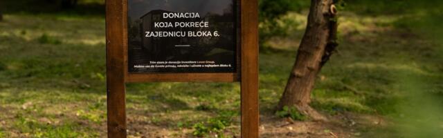 Lawa Group donirala trim stazu u Bloku 6: Prvi investitor koji ulaže u zajednicu