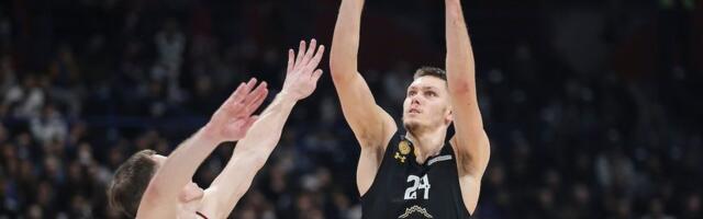 Partizan se mučio sa Litvancima, Glas se trojkama nametnuo Žocu!
