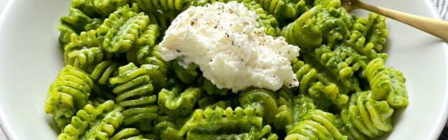 Božanstvena zelena pasta