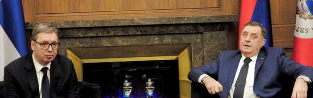 Dodik u Beogradu sa Vučićem