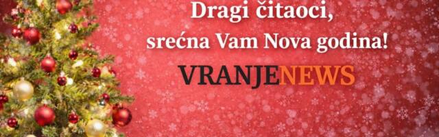 Srećnu novu godinu želi Vam portal Vranje news!