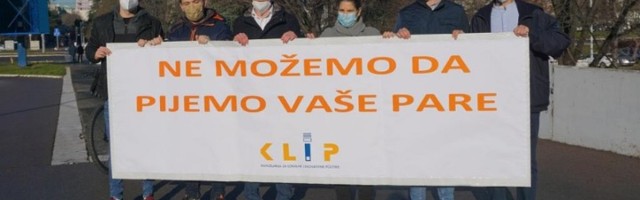 "Ne možemo da pijemo vaše pare"