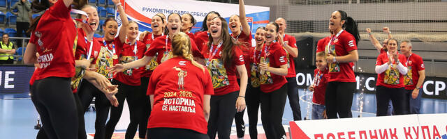 CRVENA ZVEZDA JE NEZAUSTAVLJIVA: Rukometašice crveno- belih odbranile trofej Kupa Srbije! (FOTO) (VIDEO)