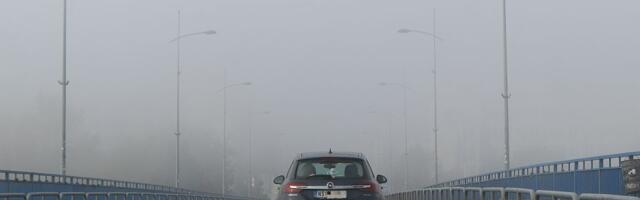 AMSS upozorava na maglu, mokre kolovoze i opasnost od odrona