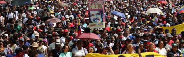 U Karakasu održan skup podrške Nikolasu Maduru