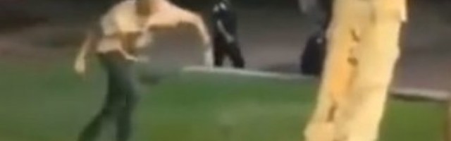 NE MOŽE DA STOJI KOLIKO JE PIJAN, ALI NE ODUSTAJE! Ovo je najluđa policijska potera koju ste ikad videli!