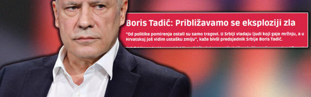 TADIĆ ŽALI ŠTO SE PRESTALO S NJEGOVOM POLITIKOM IZVINJAVANJA! Lider SDS za hrvatski medij: "Ja sam taj proces započinjao s Josipovićem, Mesićem..."  (VIDEO)