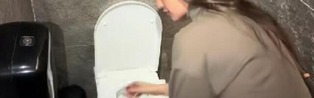 ŠTA TO RADI U WC-u?! Anđela snimila sebe u toaletu, a ono što je uradila zgrozilo naciju - GADLJIVO DO MAKSIMUMA