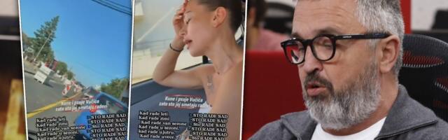 Vučičević eksplodirao u emisiji: Pustio snimak blokaderke koja je psovala Vučića, pa otkrio šta se krije iza svega (VIDEO)