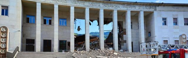 Italija: Urušio se krov suda u Bolcanu, jedna osoba lakše povređena